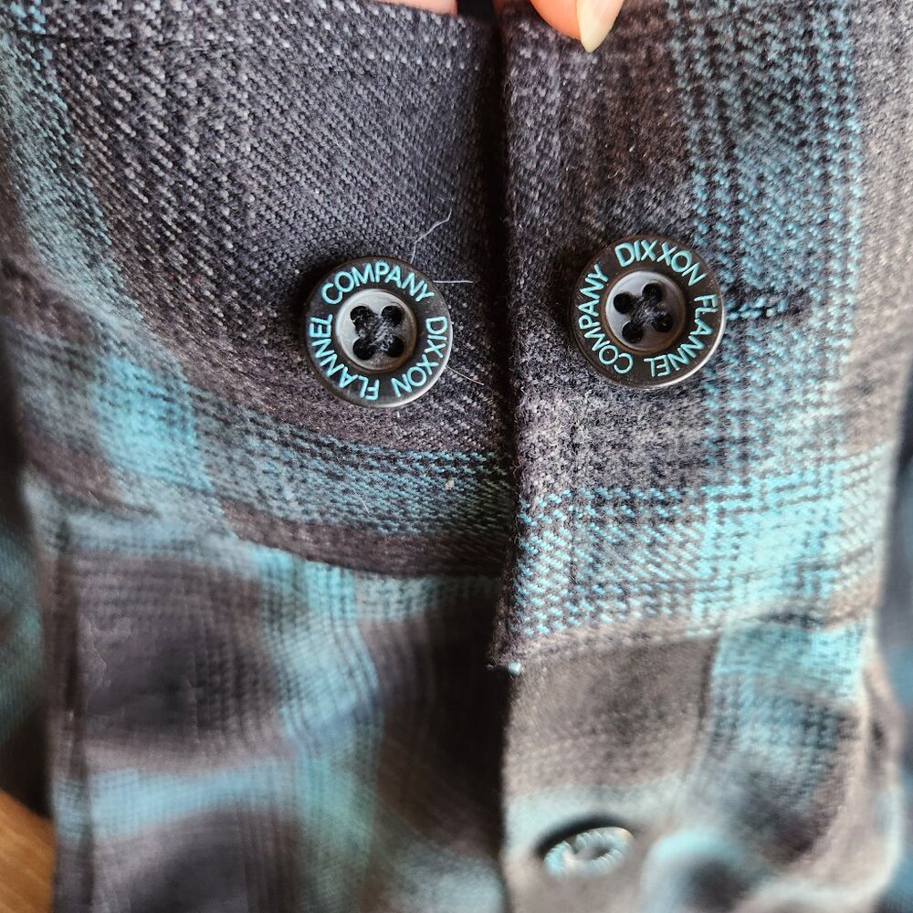 Dixxon The Dimond Flannel Form Function Button Sh… - image 4